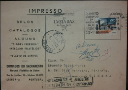 POSTAL COMERCIAL - DOMINGOS DO SACRAMENTO - LISBOA - Lisboa