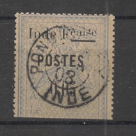 INDE - 1903 - N°YT. 24 - 5c Bleu - Oblitéré / Used - Used Stamps