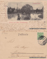 Ansichtskarte Bad Oeynhausen Goldfisch-Teich 1897 - Bad Oeynhausen