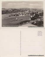 Ansichtskarte Passau Zusammenfluß Der Drei Flüsse 1936 - Passau
