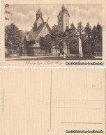 Postcard Brückenberg-Krummhübel Karpacz Górny Karpacz Kirche Wang 1922 - Schlesien