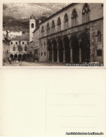 Postcard Ragusa Dubrovnik Blick In Die Straße - Foto AK 1933 - Croatie