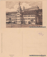 Ansichtskarte Rudolstadt Künstler AK - Rathaus 1915 - Rudolstadt