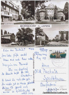 Ansichtskarte Borsdorf 4 Bild AK Ua Bahnhof Und Karl Liebknecht-Straße 1985 - Autres & Non Classés