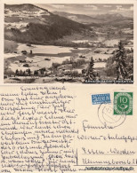 Ansichtskarte Oberstaufen Dreiländerblick Durch's Weissbachtal 1950 - Oberstaufen