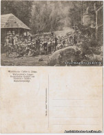 Ansichtskarte Oybin Waldtheater - Wallensteins Lager - Kapuzinerpredigt 1918  - Oybin