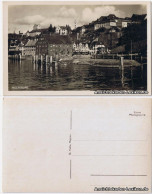 Ansichtskarte Meersburg Partie Am Ufer 1936 - Meersburg