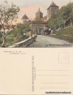 Ansichtskarte Rothenburg Ob Der Tauber Kobollzellertor - Aussen 1918 - Rothenburg O. D. Tauber