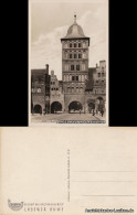 Ansichtskarte Lübeck Das Burgtor - Foto Ansichtskarte 1936 - Sonstige & Ohne Zuordnung