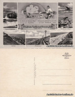 Ansichtskarte Wenningstedt-Braderup Mehrbild AK Ua Promenade 1950 - Altri & Non Classificati