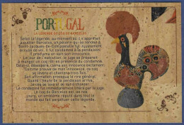 Barcelos - O Galo De Barcelos (Em Alemão) -|- Feito Em Cortiça/ Made In Cork/ Fabriqué En Liège - Braga