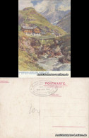Kaprun Moserboden Mit Dem Wielinger Gletscher - Künstler AK 1918 - Other & Unclassified