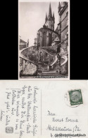 Postcard Eger Cheb Kirche - Kirchenstiege 1939  - Czech Republic