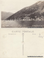 Postcard Perast Пераст | Perasto Panorama - Foto AK 1927 - Montenegro