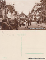 Ansichtskarte Bad Kissingen Marktplatz - Markttreiben - Foto AK 1928 - Bad Kissingen