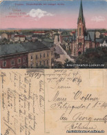 Postcard Troppau Opava Elisabethstraße Mit Evangel Kirche 1918 - República Checa