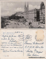 Postcard Brünn Brno Bahnhofaussicht (Pohled Od Nadrazi) 1942  - Tsjechië