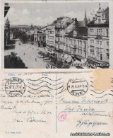 Postcard Pilsen Plzeň Straßenpartie 1944 - República Checa