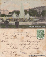 Ansichtskarte Wien Schwarzenbergplatz Mit Leuchtbrunnen 1908  - Other & Unclassified