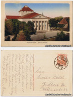 Ansichtskarte Nordhausen Stadttheater - Colorierte AK 1918 - Nordhausen