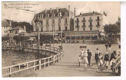 33  ARCACHON LES HOTELS VICTORIA ET RICHELIEU  1934 - Arcachon