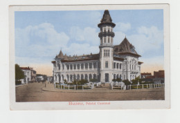 Romania - Buzau Buzeu - Palatul Comunal Town Hall Hotel De Ville Rathaus Maier & Stern - Roumanie