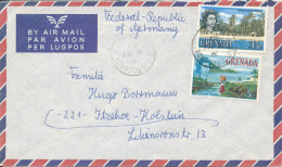 Grenada Air Mail Cover Sent To Germany 8-5-1967 - Granada (...-1974)