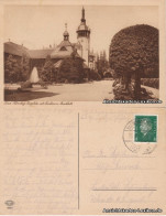 Postcard Bad Flinsberg Świeradów-Zdrój Kurplatz Und Musikhalle 1931  - Schlesien