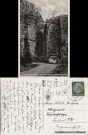 Braunau Adersbacher Felsen - Eingang In Die Felsenstadt 1940 - Tsjechië