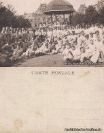 Ansichtskarte  Soldaten Vor Pavillion 1918  - A Identificar