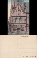 Ansichtskarte Zwickau Marienkirche, Südl. Portal 1913  - Zwickau