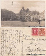 Postcard Kolin Kolín Marktplatz Mit Geschäften 1926 - República Checa