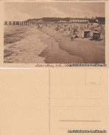 Postcard Misdroy Międzyzdroje Am Strande 1924 - Pommern