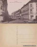 Ansichtskarte Freiberg (Sachsen) Blick In Die Post- Und Erbische Straße 1919 - Freiberg (Sachsen)