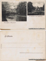 Düsseldorf 2 Bild Park-Hotel Und Brunnen In Der Königsallee 1910 - Duesseldorf