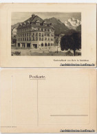 Ansichtskarte Interlaken Kantonalbank Von Bern 1925 - Otros & Sin Clasificación