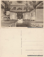 Postcard Paltamo Paldamo Kirche - Innen 1922 - Finlandia