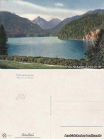 Hohenschwangau: Blick Auf Den Alpsee - Aufnahme In Natürlichen Farben 1921 - Autres & Non Classés