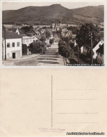 Postcard Haindorf Hejnice Dorfstraße Und Kirche 1928  - Tsjechië