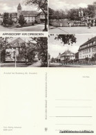 Ansichtskarte Arnsdorf (Sachsen) Mehrbildkarte: Schwimmbad, Krankenhaus 1977  - Autres & Non Classés