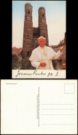 Ansichtskarte München Johannes Paul II Vor Der Frauenkirche 1980 - Muenchen