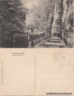 Postcard Braunau Broumov Umlandpartie Mit Booten 1924  - Tsjechië