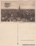 Ansichtskarte Düren Totalansicht Und Wappen 1917  - Düren