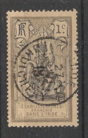 INDE - 1914 - N°YT. 25 - Brahma 1c Gris - Oblitéré / Used - Oblitérés