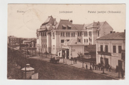 Romania - Buzau Buzeu - Palatul Justitiei Justice Palace Bere Luther Brewery Beer Biere Kuk Feldpost 1918 K.u.k. - Rumania