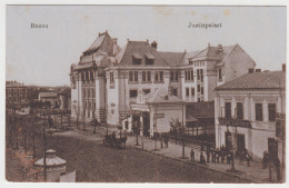 Romania - Buzau Buzeu - Palatul Justitiei Justice Palace Bere Luther Brewery Beer Biere Feldpost German Occupation Ww1 - Roumanie