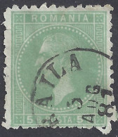 ROMANIA 1876-8 - Yvert 44° - Serie Corrente | - Gebruikt