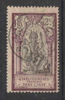 INDE - 1914 - N°YT. 26 - Brahma 2c Lilas - Oblitéré / Used - Oblitérés