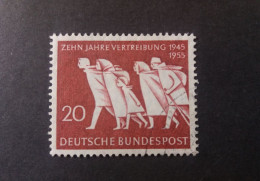 GERMANY ALLEMAGNE DEUTSCHE POST 1955 CENTENARIO DELL ESODO DALL EST CAT. YVERT N.91 - Gebraucht