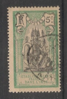 INDE - 1914 - N°YT. 29 - Brahma 5c Vert - Oblitéré / Used - Oblitérés